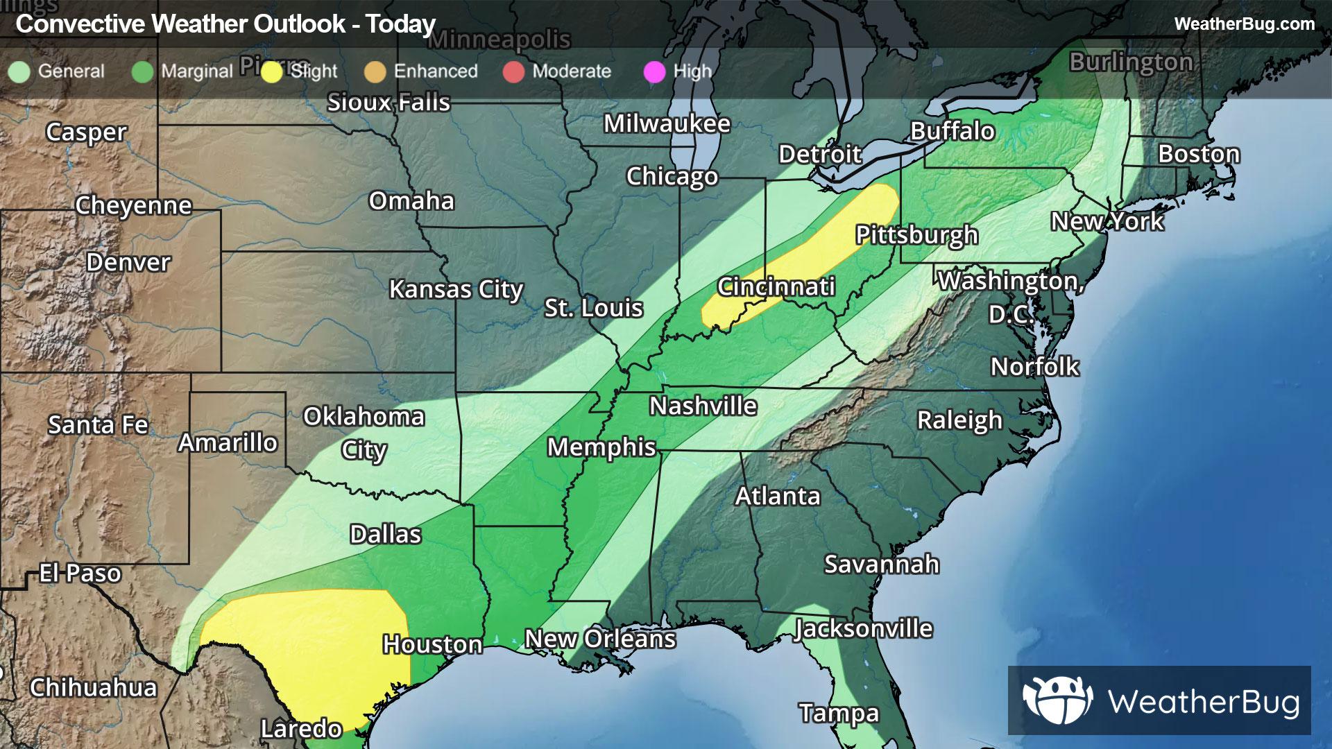 Today's Severe Weather Outlook