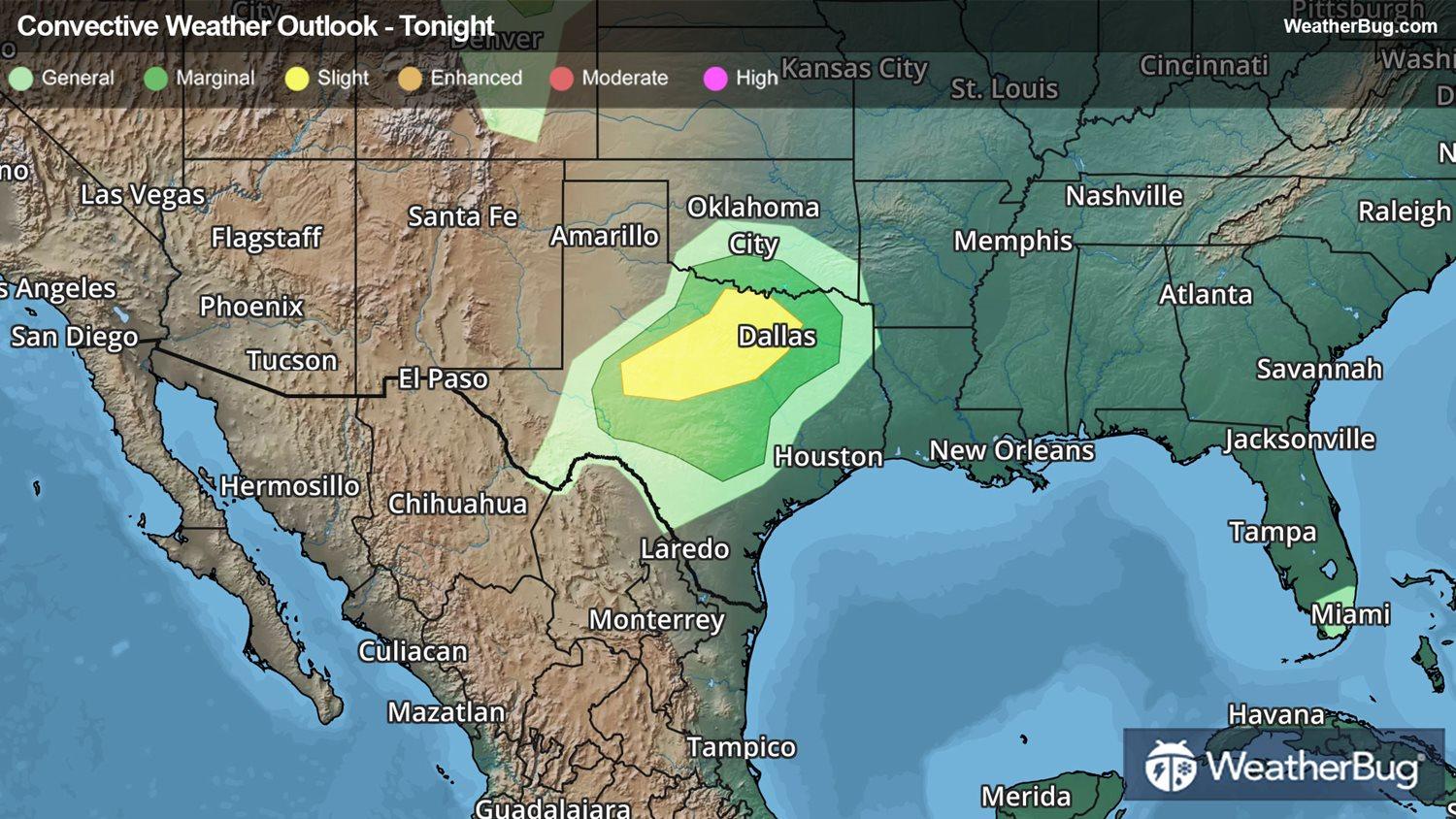 Tonight's Severe Weather Outlook