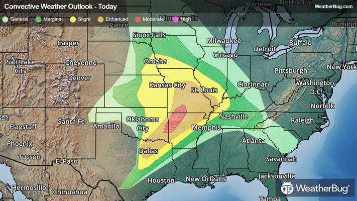Today's Severe Weather Outlook