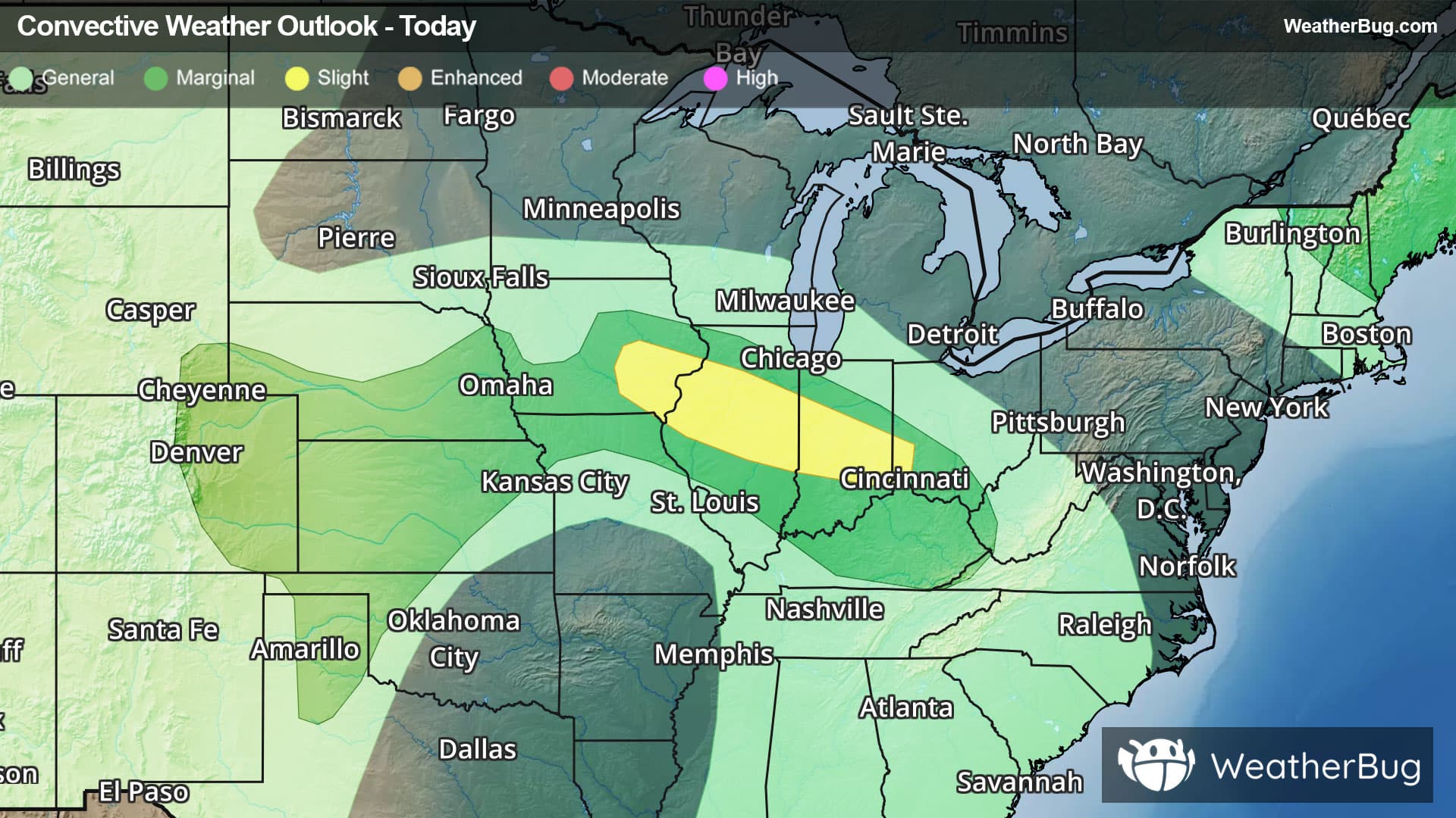 Today's Severe Weather Outlook