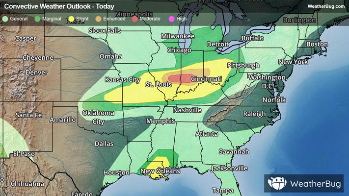 Today's Severe Weather Outlook
