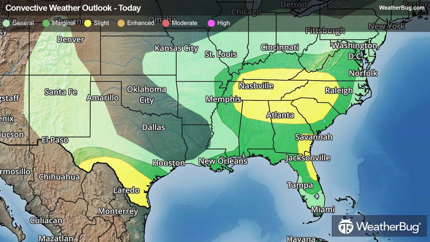 Today's Severe Weather Outlook