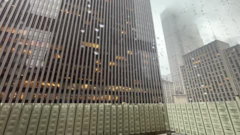 Storyful 338817 Heavy Rain Drenches New York City