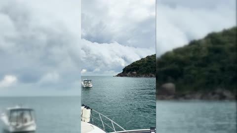 Cloud With Tentacles Looms Off Coast