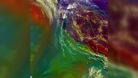 Satellite Imagery Shows Storm System