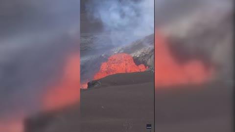 More Lava Bubbles Up From Kilauea Volcano