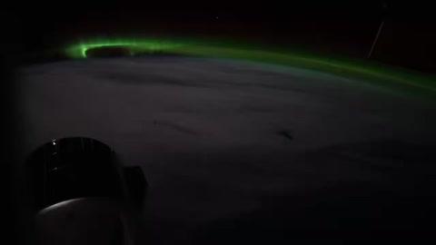 Southern Aurora Seen From Space