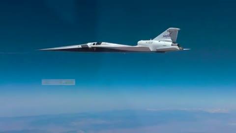 NASAs Aircraft goes Supersonic for First Time