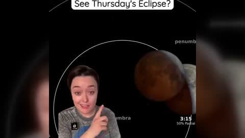Lunar Eclipse Visible Thursday Night