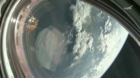 ISS Shares Views of Earth During 6th AllFemale Spacewalk