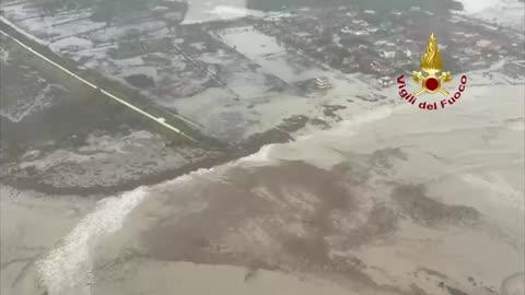Flooding From Cyclone Hits Sicilian Coast