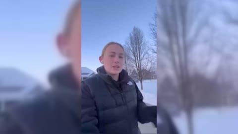 Runner Accidentally Developis Frostbite