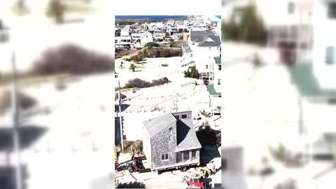 Seaside Home Relocated Amid Coastal Erosion