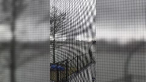 Tornado Strikes Michigans Union City