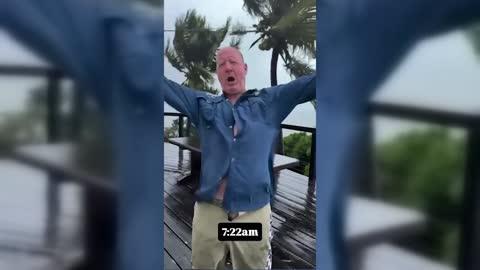 AustralianManBravesTropicalCycloneNarellesStrongWindsJamesMcManagan