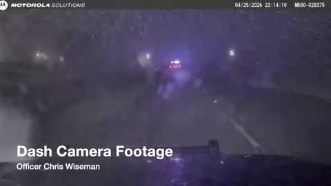 Mother Rescued From Car in Floodwaters