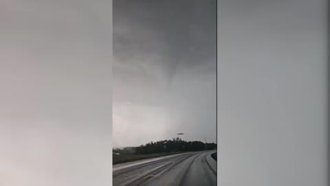 Twister Forming in Northern Kansas