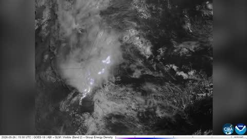 Thunderstorms Rumble Through West Texas