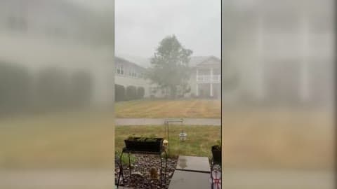 Strong Winds and Hail Lash Western New York State During TornadoWarned Storms