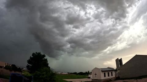 Timelapse Shows Storm Surging Over Southeast Arizona