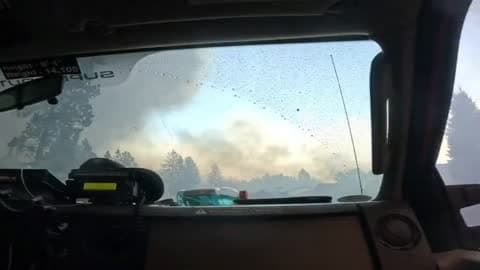 Spokane Complex Fire Spreads to Residential Area