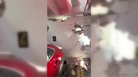 Woman Flees Apartment as Deadly Earthquake Hits Manizales