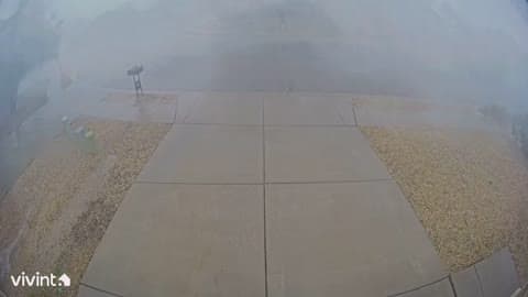 Complete Whiteout as Thunderstorms Pummel Tucson