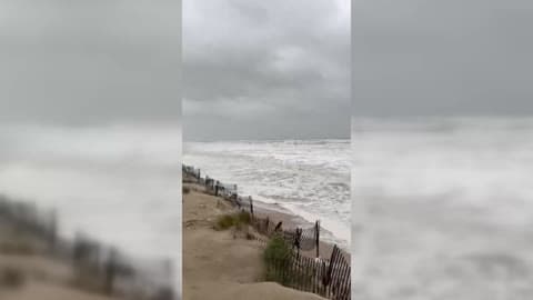 Beach Is Gone Sea Rages as Noreaster Swipes North Carolina