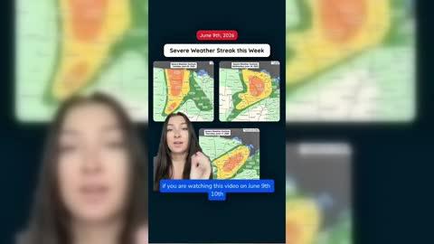 Severe Weather & Summer Heat Ahead June 9th, 2026