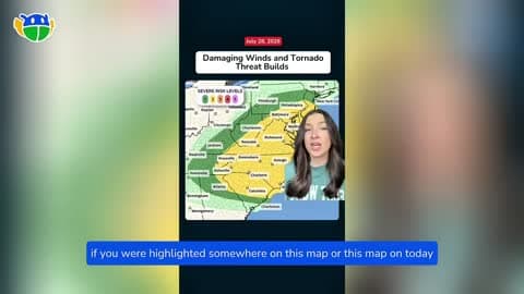 Wind, Tornado & Flash Flood Threat