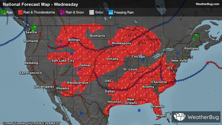 Silver Spring, MD Weather Forecast & Live Weather Radar | WeatherBug