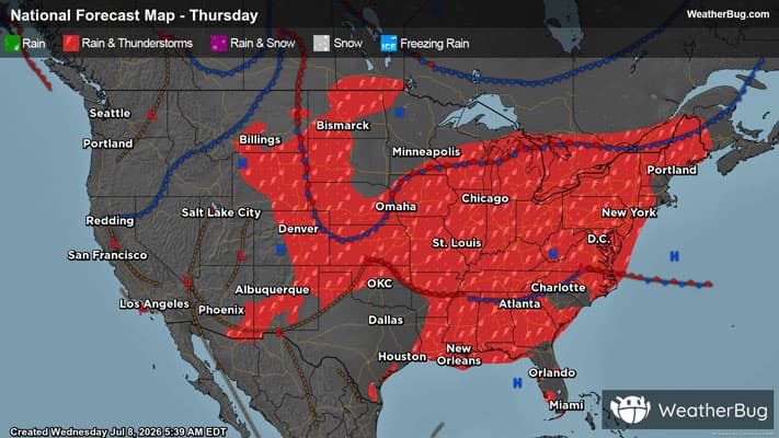 Silver Spring, MD Weather Forecast & Live Weather Radar | WeatherBug